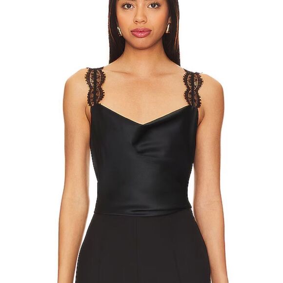 NWT Cami NYC Florcita Cami in Black - Picture 9 of 11